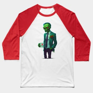 Zombie Loves People Baseball T-Shirt